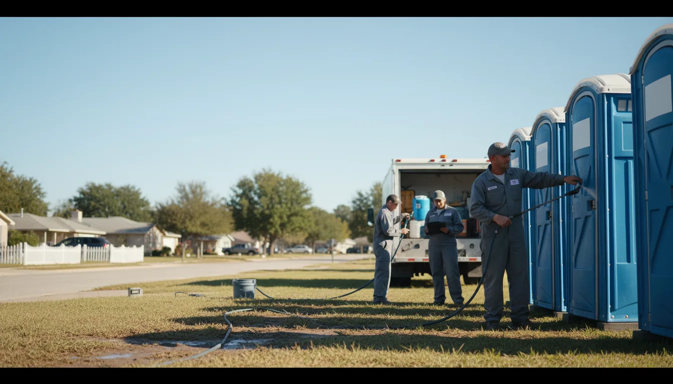 Long-Term Portable Toilet Rental in Honoraville, AL near me